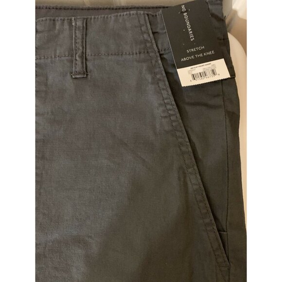 No Boundaries‎ Men's Sz 42 Stretch Flat Front Shorts (Above the Knee) Fray Hem - Picture 1 of 8